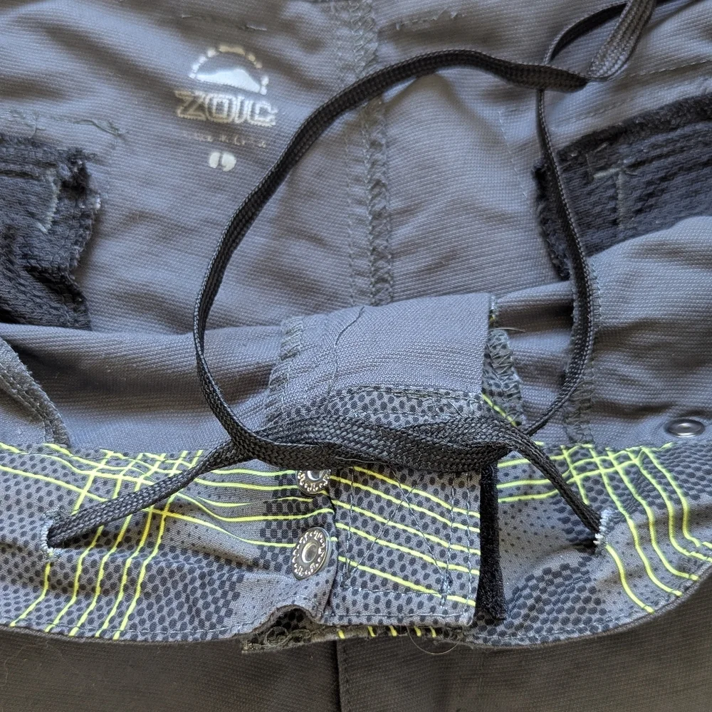 Zoic Mountain Biking Cargo Shorts in Blue Grey - Size L - Picture 6 of 11